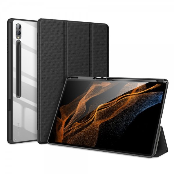 Dux Ducis Samsung Galaxy Tab S9 Ultra Etui TOBY Series Svart