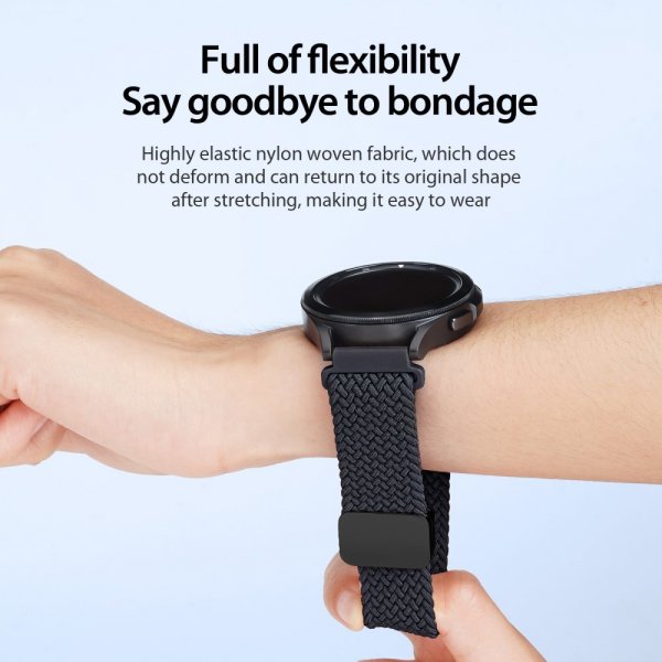 Dux Ducis Samsung Galaxy Watch 20mm Armbånd Mixture Pro Series Midnight