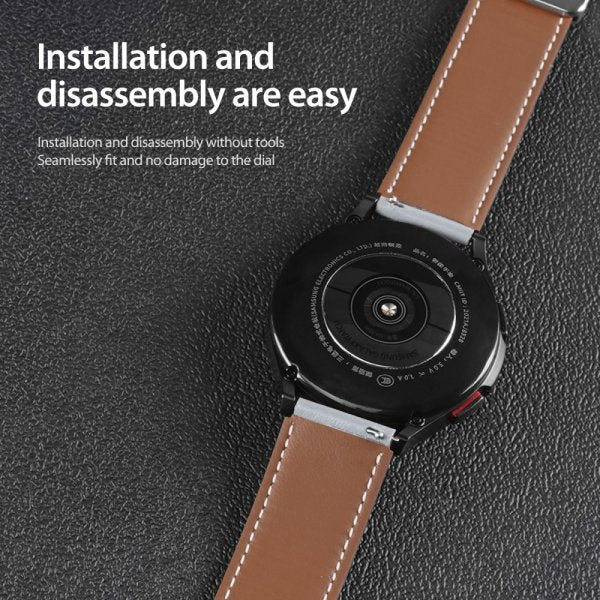 Dux Ducis Samsung Galaxy Watch 20mm Armbånd YA Series Grå