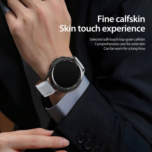 Dux Ducis Samsung Galaxy Watch 20mm Armbånd YA Series Grå
