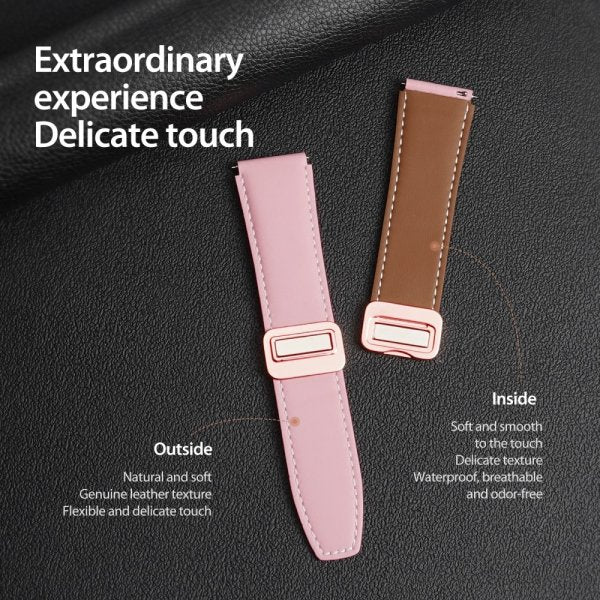 Dux Ducis Samsung Galaxy Watch 20mm Armbånd YA Series Rosa
