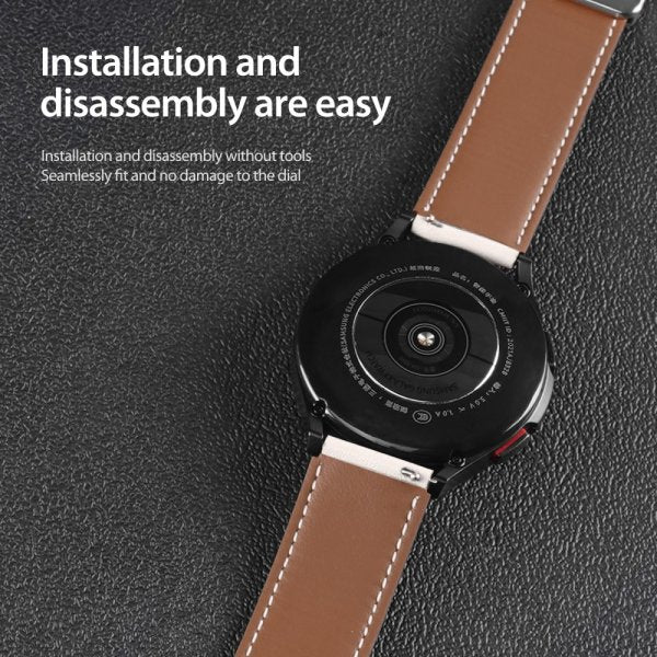 Dux Ducis Samsung Galaxy Watch 20mm Armbånd YA Series Hvit