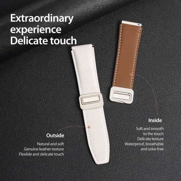 Dux Ducis Samsung Galaxy Watch 20mm Armbånd YA Series Hvit