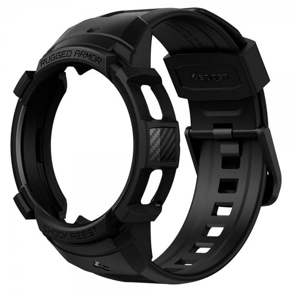Spigen Samsung Galaxy Watch 4 Classic 46mm Deksel Rugged Armor Pro Svart