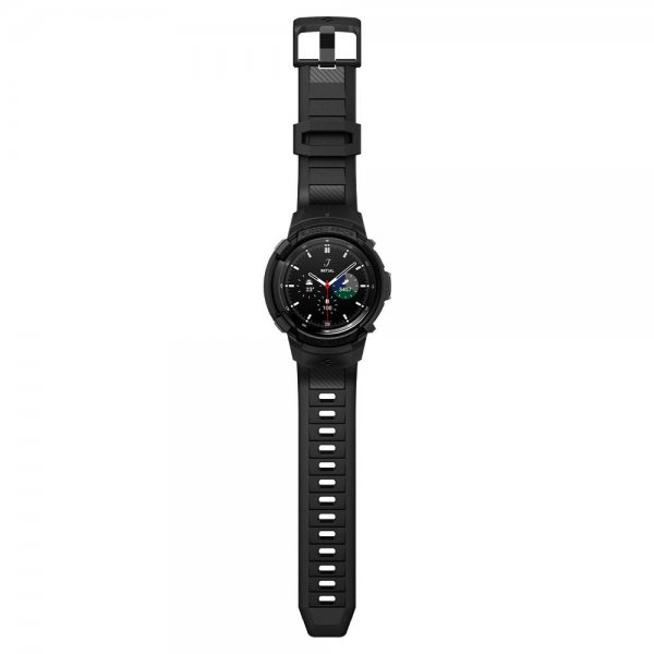 Spigen Samsung Galaxy Watch 4 Classic 46mm Deksel Rugged Armor Pro Svart