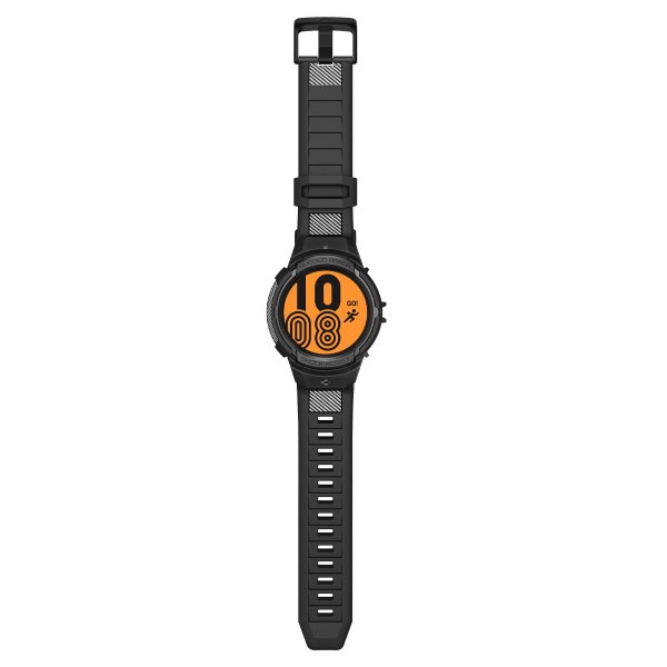 Spigen Samsung Galaxy Watch 5 Pro 45mm Deksel Armbånd Rugged Armor Pro Svart