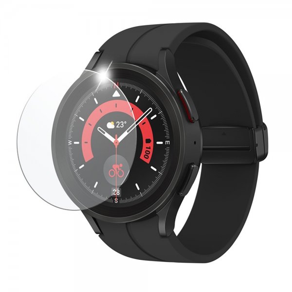 Fixed Samsung Galaxy Watch 5 Pro 45mm Skjermbeskytter Herdet glass 2-pakning