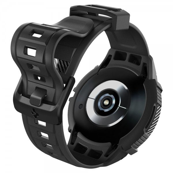 Spigen Samsung Galaxy Watch 6 Classic 47mm Deksel Armbånd Rugged Armor Pro Svart