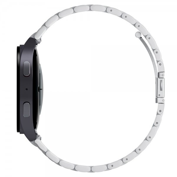 Spigen Samsung Galaxy Watch 7 40/44mm Armbånd Modern Fit 316L Sølv