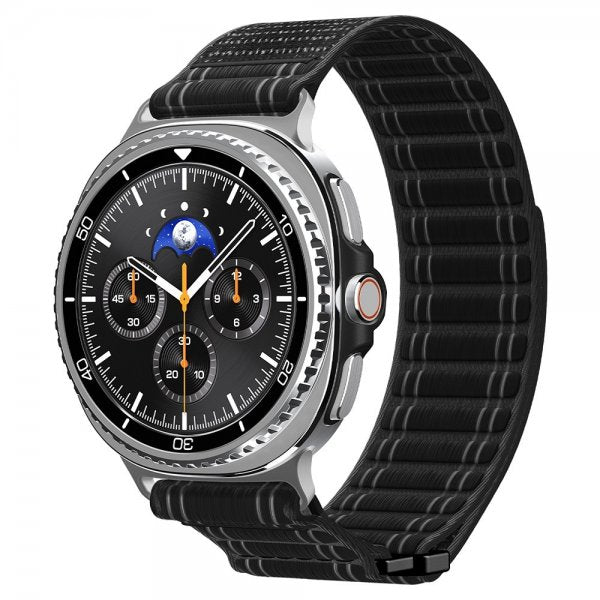 Spigen Samsung Galaxy Watch 8 40/44mm/Classic 46mm Armbånd WBF0 Svart