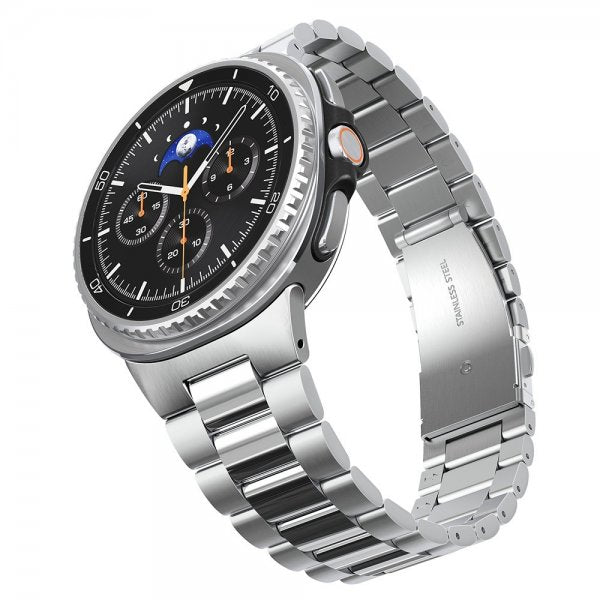 Spigen Samsung Galaxy Watch 8 40/44mm/Classic 46mm Armbånd Modern Fit Sølv