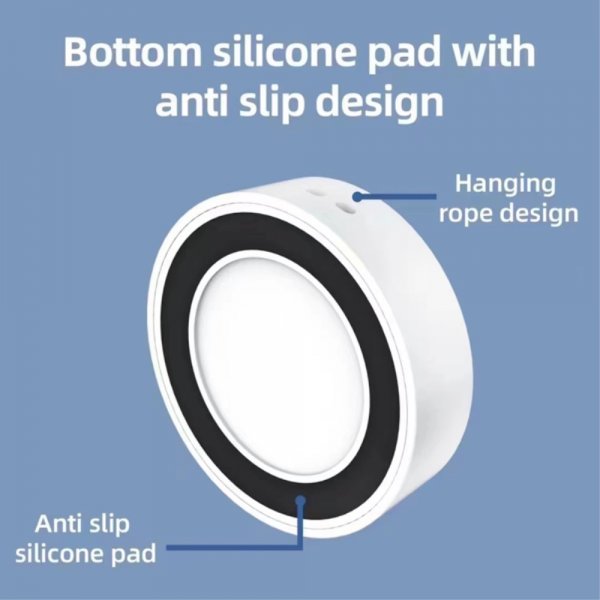 Samsung Galaxy Watch Lader Portabel Magnetisk Hvit
