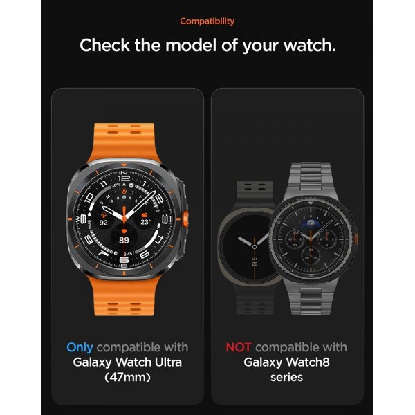 Spigen Samsung Galaxy Watch Ultra 47mm Armbånd WBF0 Navy