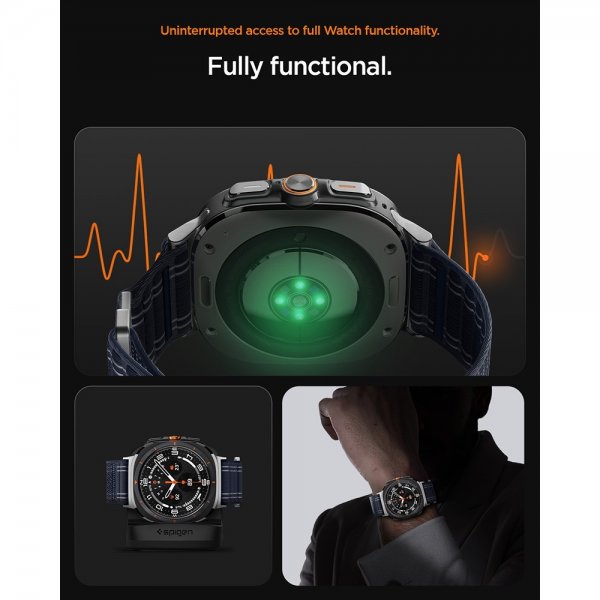 Spigen Samsung Galaxy Watch Ultra 47mm Armbånd WBF0 Navy