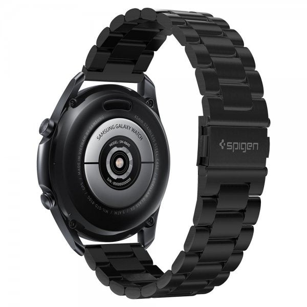 Spigen Samsung Galaxy Watch 22mmArmbånd Modern Fit Svart