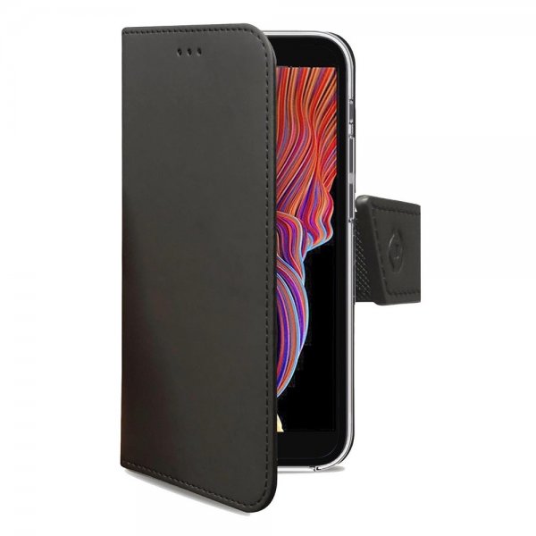 Celly Samsung Galaxy XCover 5 Etui Wally Wallet Case Svart