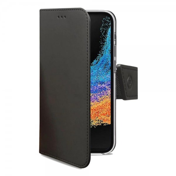 Celly Samsung Galaxy Xcover 6 Pro Etui Wally Wallet Case Svart