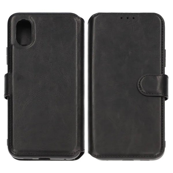 Rvelon Samsung Galaxy XCover 7 Etui Detachable Wallet Case Svart