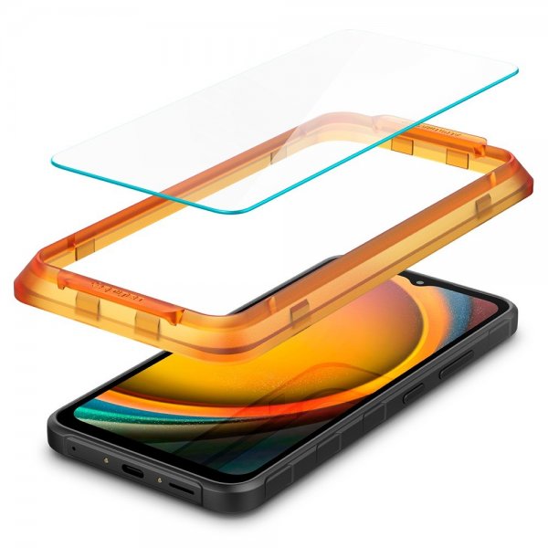 Spigen Samsung Galaxy XCover 7 Skjermbeskytter GLAS.tR ALIGNmaster 2-pakning