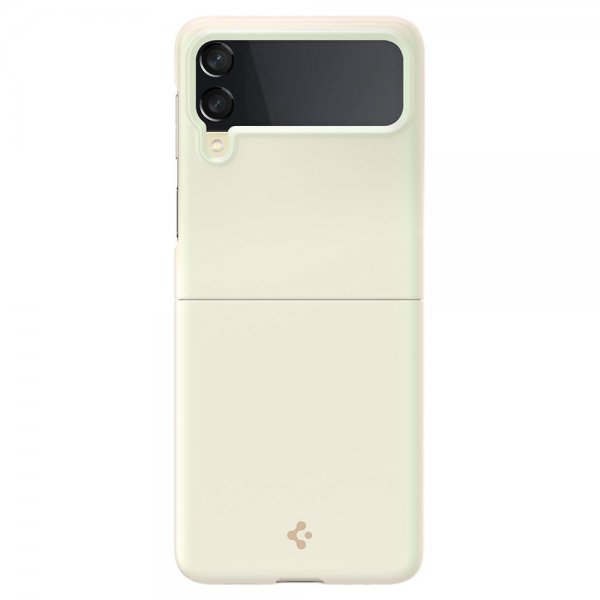 Spigen Samsung Galaxy Z Flip 3 Deksel AirSkin Shiny Cream