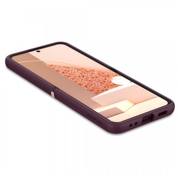 Caseology Samsung Galaxy Z Flip 4 Deksel Nano Pop Burgundy Bean