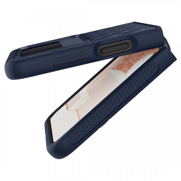 Caseology Samsung Galaxy Z Flip 4 Deksel Parallax Midnight Blue