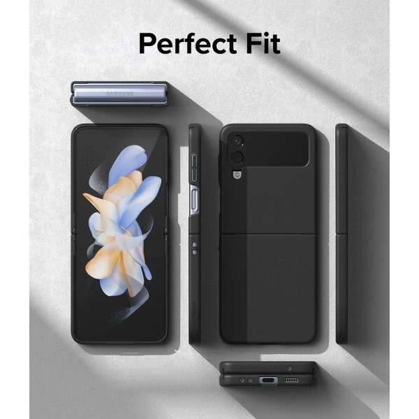 Ringke Samsung Galaxy Z Flip 4 Deksel Slim Svart