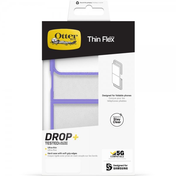 Otterbox Samsung Galaxy Z Flip 4 Deksel Thin Flex Sparkle Purplexing