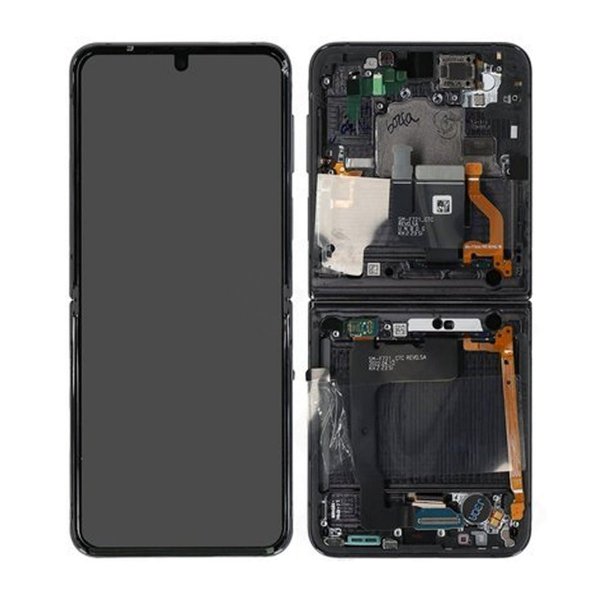 Samsung Samsung Galaxy Z Flip 4 Skjerm med LCD Display - Grafitt