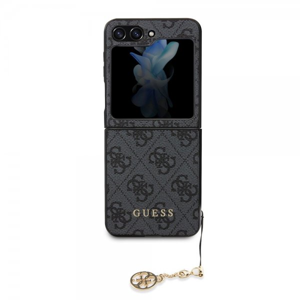 Guess Samsung Galaxy Z Flip 5 Deksel 4G Charm Grå