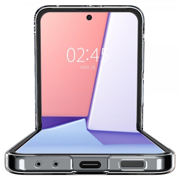 Spigen Samsung Galaxy Z Flip 5 Deksel AirSkin Crystal Clear