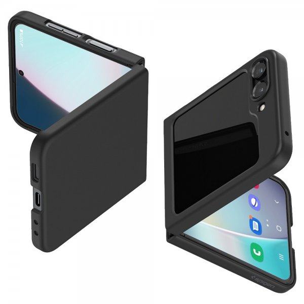 Spigen Samsung Galaxy Z Flip 5 Deksel AirSkin Svart