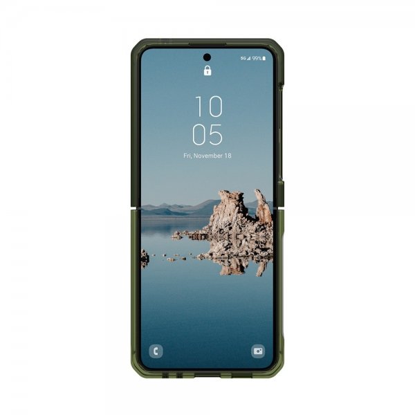 Urban Armor Gear (UAG) Samsung Galaxy Z Flip 5 Deksel Plyo Pro MagSafe Olive/Space Grey