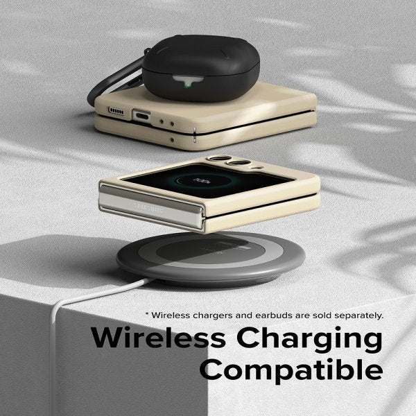 Ringke Samsung Galaxy Z Flip 5 Deksel Slim Vanilla