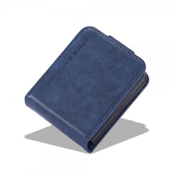 Lc.Imeeke Samsung Galaxy Z Flip 6/Flip 7 FE Etui med Kortlomme flipp Blå