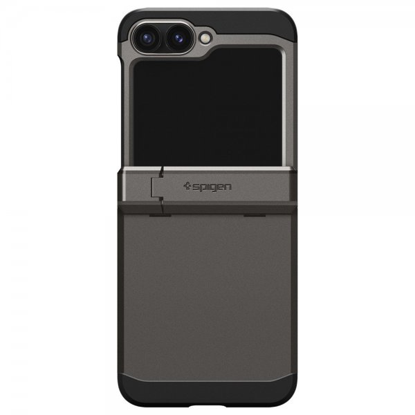 Spigen Samsung Galaxy Z Flip 6/Galaxy Z Flip 7 FE Deksel Tough Armor Pro Gunmetal