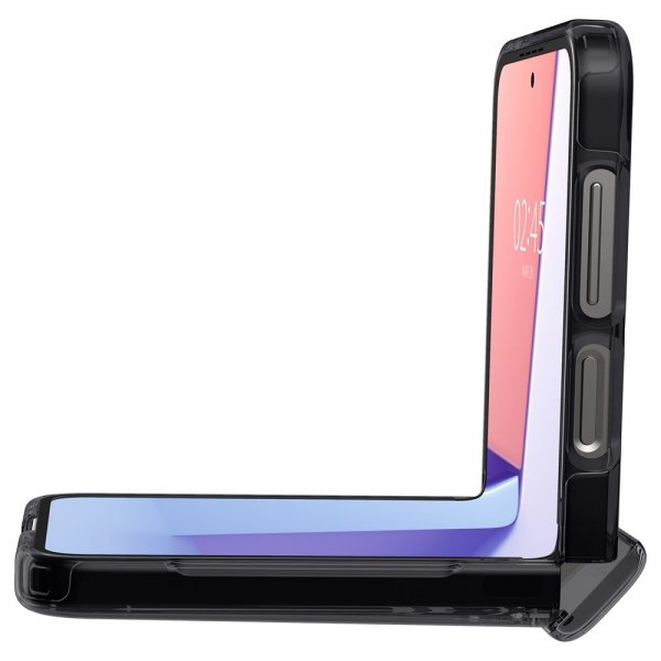 Spigen Samsung Galaxy Z Flip 6/Galaxy Z Flip 7 FE Deksel Ultra Hybrid Pro Zero One Svart