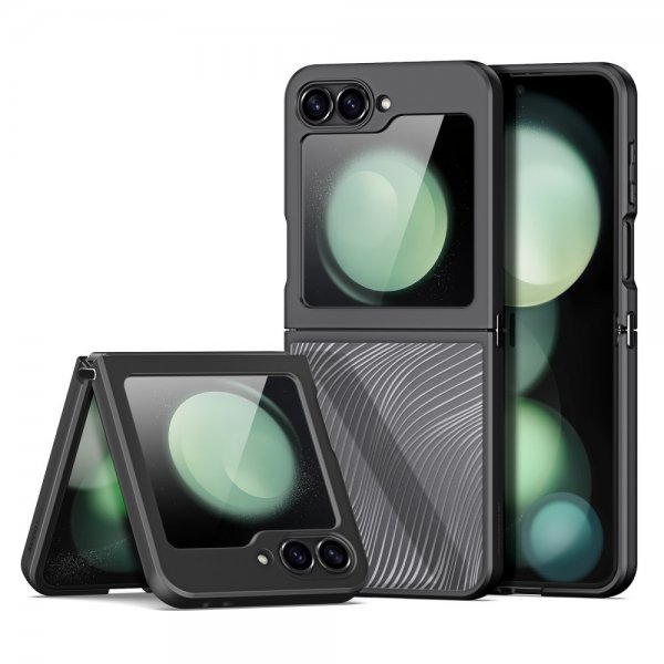 Dux Ducis Samsung Galaxy Z Flip 6/Flip 7 FE Deksel Aimo Series Svart