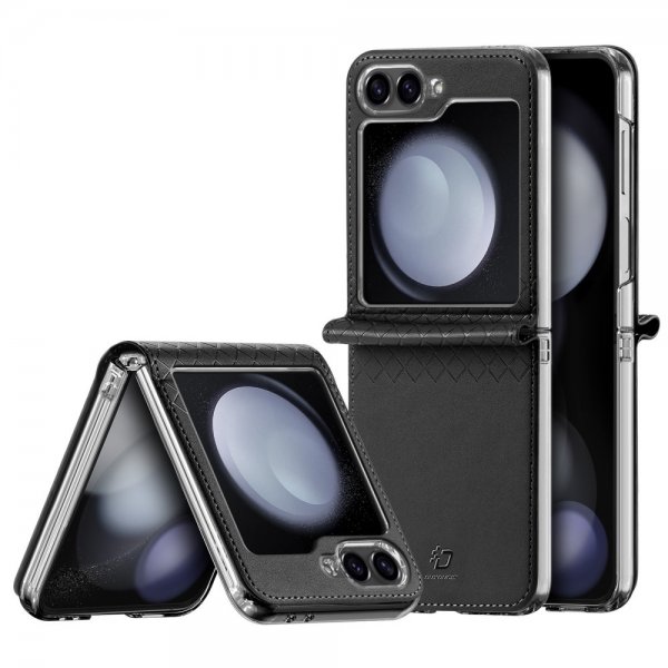 Dux Ducis Samsung Galaxy Z Flip 6/Flip 7 FE Deksel Bril Series Svart