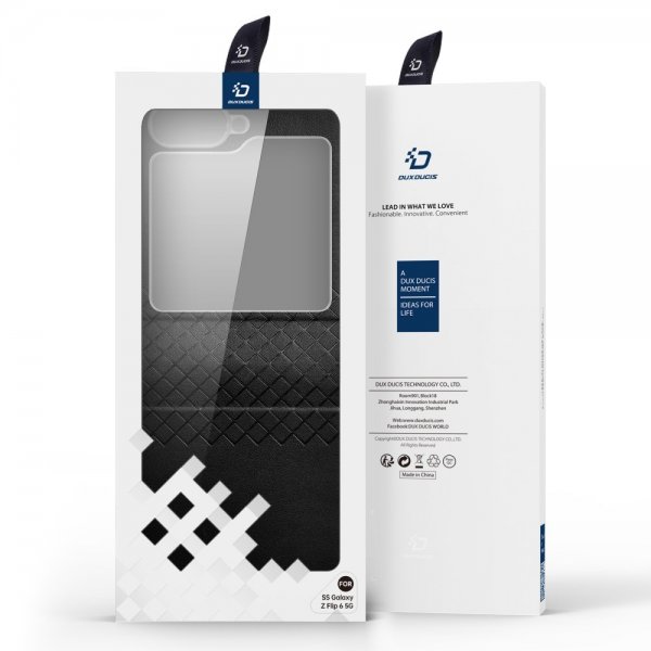 Dux Ducis Samsung Galaxy Z Flip 6/Flip 7 FE Deksel Bril Series Svart