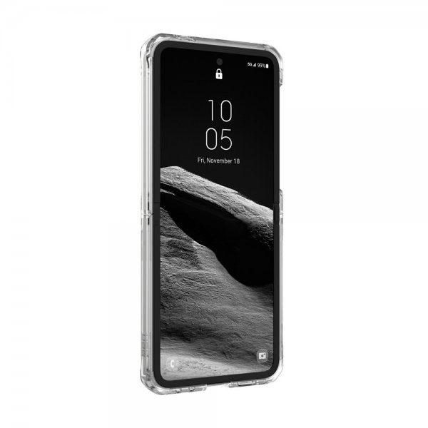 Urban Armor Gear (UAG) Samsung Galaxy Z Flip 6/Flip 7 FE Deksel Plyo Pro MagSafe Ice/Silver