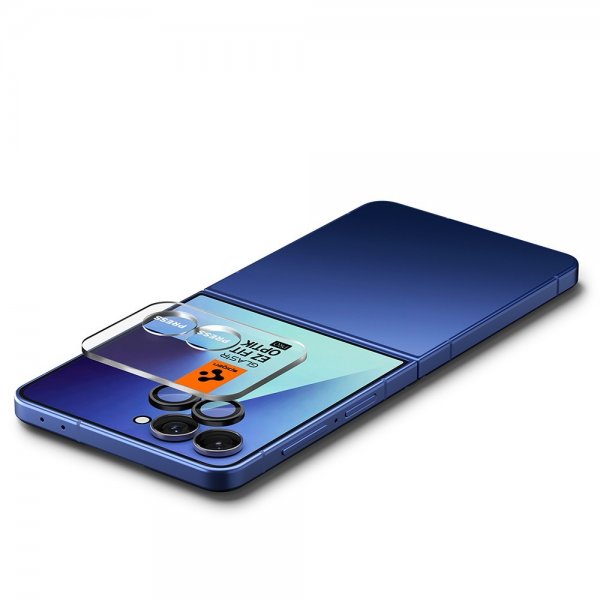 Spigen Samsung Galaxy Z Flip 7 Kamerabeskytter GLAS.tR EZ Fit Optik Pro 2-pakning