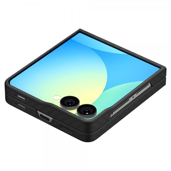 Spigen Samsung Galaxy Z Flip 7 Deksel Air Skin Aramid Svart