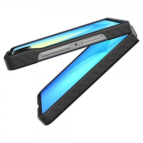 Spigen Samsung Galaxy Z Flip 7 Deksel Air Skin Aramid Svart