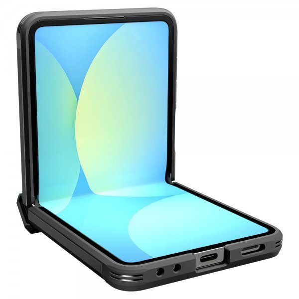 Spigen Samsung Galaxy Z Flip 7 Deksel Tough Armor Pro MagFit Svart