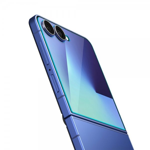 Spigen Samsung Galaxy Z Flip 7 Skjermbeskytter GLAS.tR EZ Fit 2-pakning