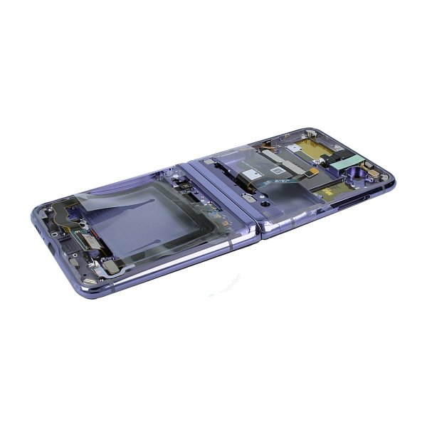 Samsung Samsung Galaxy Z Flip Skjerm med LCD Display Original - Lilla