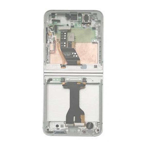 Samsung Galaxy Z Flip6 Bakside LCD Skjerm Original - White