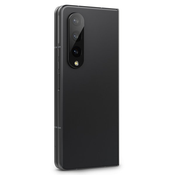 Spigen Samsung Galaxy Z Fold 4 Kamerabeskytter Glas.tR Optik 2-pakning Svart