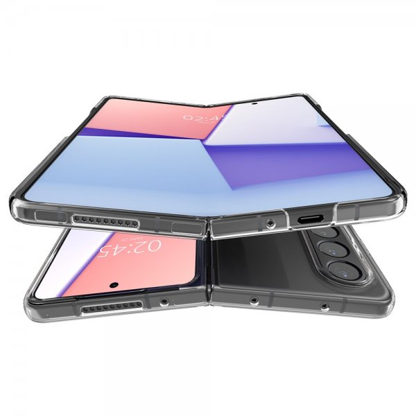 Spigen Samsung Galaxy Z Fold 4 Deksel AirSkin Crystal Clear